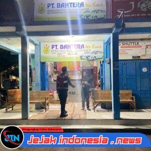 Patroli Terminal Pase, Sat Samapta Polres Lhokseumawe Jaga Keamanan Aktivitas Angkutan L300 dan Hiace