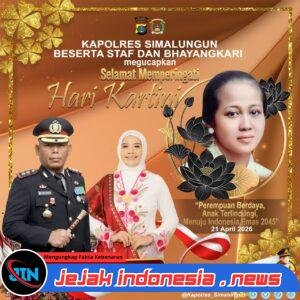 Kapolres Simalungun dan Bhayangkari Peringati Hari Kartini — Dukung Perempuan Berdaya Menuju Indonesia Emas 2045