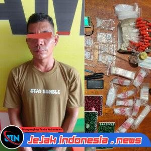 Sempat Kabur Lompat ke Sungai Saat Digrebek, Bandar Sabu di Desa Pamah Akhirnya Ditangkap di Aceh