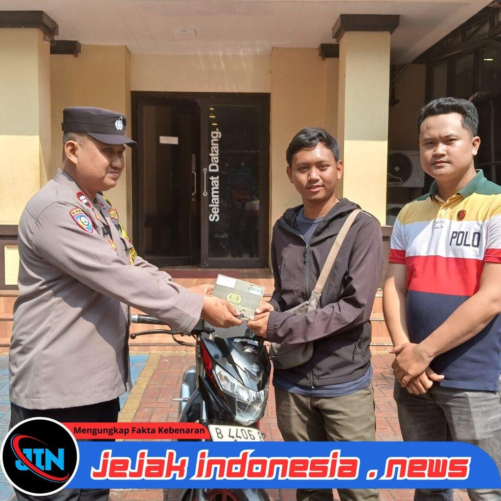 *Polsek Tambora Kembalikan Motor Hilang, Warga Penjaringan Ucapkan Terima Kasih Penuh Haru*