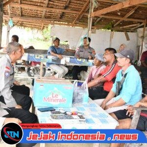 *Jelang May Day, Kasat Binmas Polres Aceh Timur Sambangi SPSI Peureulak*