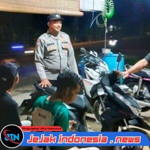Patroli Malam Hari, Personel Polsek Simpang Ulim, Perkuat Keamanan dan Kedekatan dengan Warga