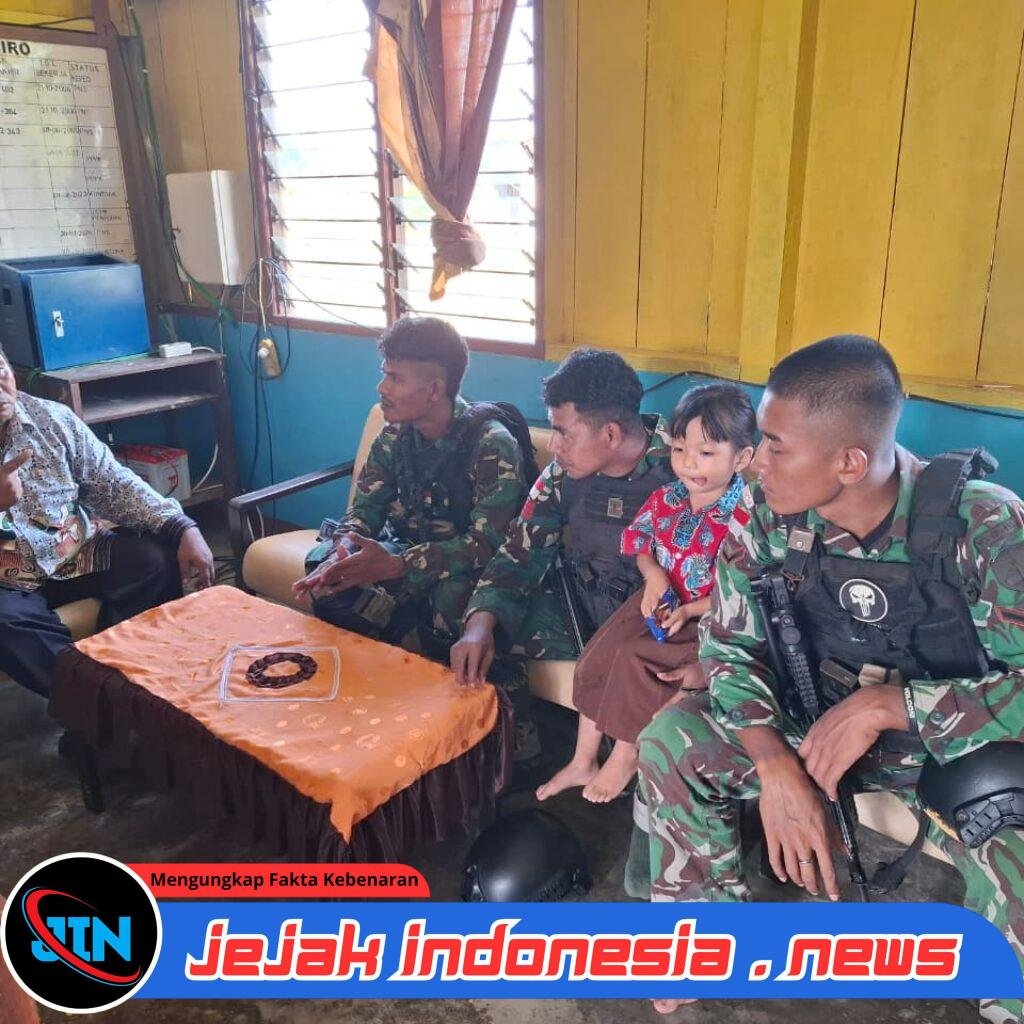 Satgas Yonif 410/ALG Pos Jagiro Laksanakan Komsos di Kampung Jagiro