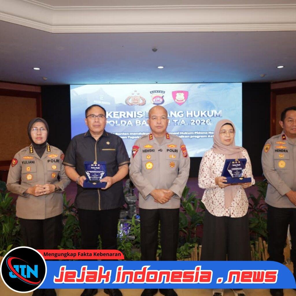 *Melalui Rakernis Bidkum 2026, Kapolda Banten Dorong Reformasi Hukum yang Berkeadilan*