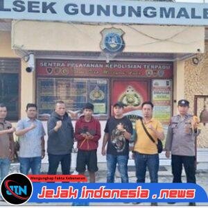 Sembunyi di Dalam Lemari, Pelaku Pencuri Dua HP di Cafe Pondok Melati Berhasil Diringkus Polsek Gunung Malela