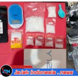Polres Pasuruan Bekuk Pria Asal Pandaan dengan Barang Bukti 118 Gram Sabu