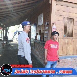 Satpolairud Polresta Banyuwangi Giat Patroli Di Kawasan Wisata Pantai Bangsring Underwater