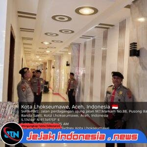 Sat Pamobvit Polres Lhokseumawe Perketat Pengamanan Objek Wisata, Antisipasi Gangguan Kamtibmas