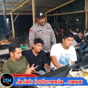 Saweu Keude Kupi, Polisi Ajak Warga Samudera Bijak Bermedsos dan Jaga Kamtibmas