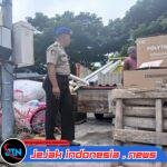 Satpolairud Polresta Banyuwangi Giat Patroli di Dermaga Pelabuhan Rakyat Boom