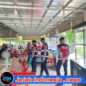 Jaga Kondusivitas Pasar, Patroli Kota Presisi Sambangi Pusat Keramaian di Lhokseumawe