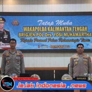 Beri Arahan dan Cek Kesiapan Penanganan Karhutla Polres Kotim, Ini Penekanan Wakapolda Kalteng