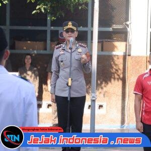 Kapolres Pematangsiantar Pembina Upacara Bendera di SMA Sultan Agung, Jauhi Narkoba