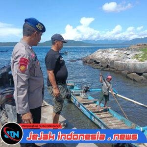 Satpolairud Polresta Banyuwangi Kembali Menggelar Patroli Dialogis dan Pembinaan Masyarakat (BINLUH) Di Kawasan Pantai Meneng,