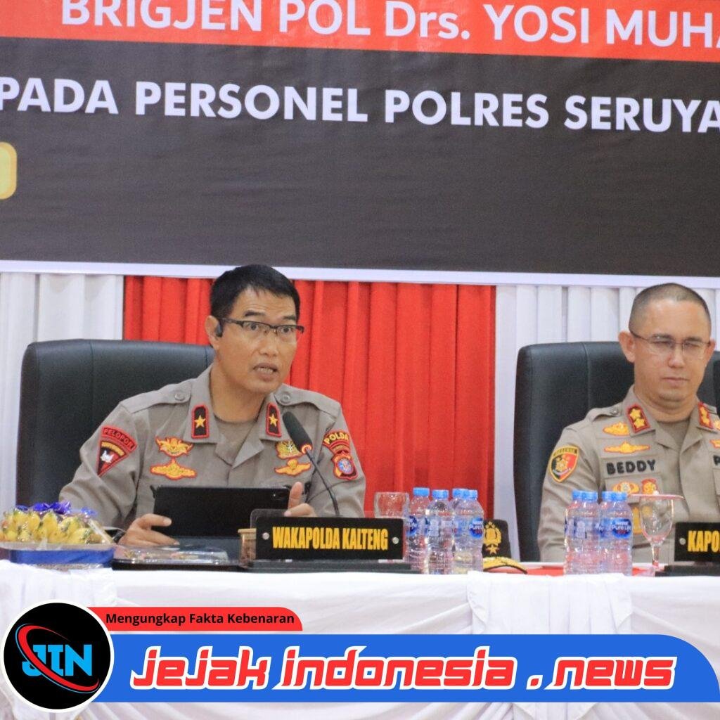 Wakapolda Kalteng Tekankan Transformasi Pelayanan Polri, Saat Kunker di Polres Seruyan
