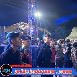 *Satbrimob Polda Banten Laksanakan Pengamanan Konser Musik Expo Cilegon 2026*