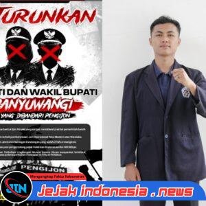 Wakil Ketua BEM POLIWANGI Serukan Masyarakat dan Mahasiswa Agar Tidak Terprovokasi Dengan Seruan Turunkan Bupati dan Wakil Bupati Banyuwangi