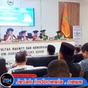 Bupati Batubara Baharuddin Siagian Lulus Doktor UIN Sumatera Utara