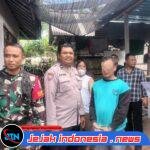 Bhabinkamtibmas Desa Tangkas Bersama Warga Amankan DPO Kasus Pencurian.