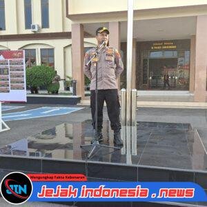 Polres Lhokseumawe Matangkan Pengamanan Kota Lewat Simulasi Sispamkota dan Tactical Wall Game