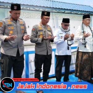 Sentuhan Humanis Kapolda Sumsel: Merajut Silaturahmi Kebangsaan di Ponpes Wali Songo