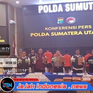 Selamatkan 813 Ribu Jiwa, Polda Sumut Gagalkan Peredaran 72 Kg Sabu dan 151 Kg Ganja
