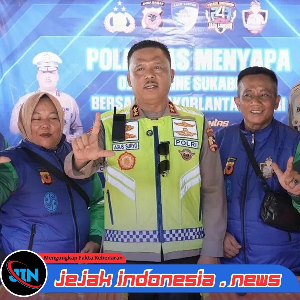 Kisah ‘Polantas Menyapa’ di Sukabumi: Saat Kakorlantas Polri Duduk Lesehan Bareng Driver Ojol