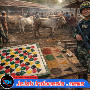 Diduga Dibekingi Oknum TNI, Judi Cap Jiki di Pasar Hewan Ajung Resahkan Warga