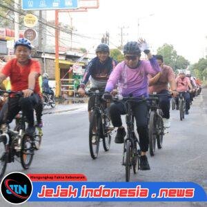 Gowes Ontel Warnai OSMA Jember, Gus Fawait Tekankan Kekompakan ASN dan Pelayanan Publik