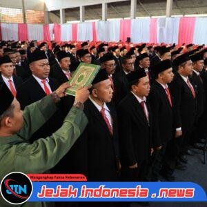 777 Pejabat Pendidikan Jember Dilantik, Bupati Tegaskan Evaluasi Kinerja Tiap 6 Bulan