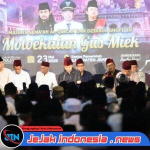 Ribuan Jamaah Hadiri Majelis Sema’an Al-Qur’an dan Dzikrul Ghofilin Gus Miek di Jember