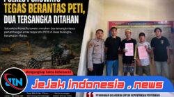 Satreskrim Polres Pohuwato Tahan Dua Tersangka PETI di Bulangita