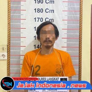 Polsek Hinai Bekuk Dua Terduga Pelaku Pencurian Jerjak Besi dan Pintu Rumah
