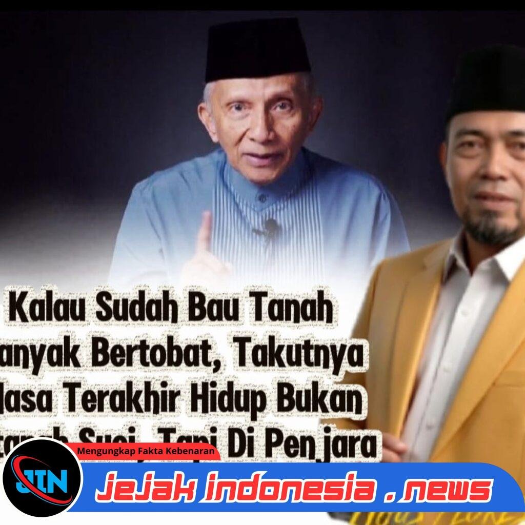 Dinilai Langgar UU ITE, Ketum PW-FRN Agus Flores Minta Polisi Periksa Amien Rais Terkait Dugaan Fitnah Presiden Prabowo