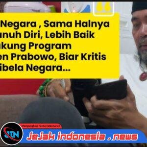 Dari Rasa Takut ke Suara Kritis: Kisah Agus Flores Kini Berdiri Tegas Dukung Program Negara