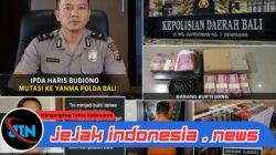 Dugaan Atensi Rokok Ilegal Menguat, Ipda Haris Budiono Justru Dapat Jabatan Baru di Yanma Polda Bali