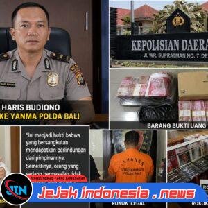 Dugaan Atensi Rokok Ilegal Menguat, Ipda Haris Budiono Justru Dapat Jabatan Baru di Yanma Polda Bali