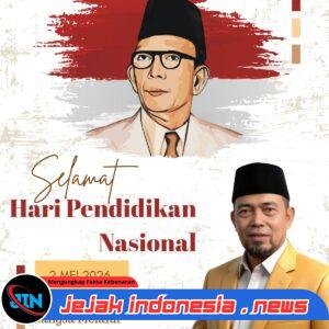 Ketua Umum PW-Fast Respon R. Mas. MH. Agus Rugiarto, S.H Sampaikan Ucapan Selamat Hari Pendidikan Nasional 2 Mei 2026