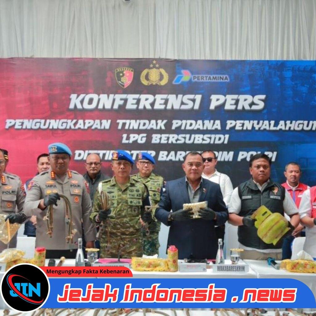 Bareskrim Polri Bongkar Sindikat Penyuntikan LPG Subsidi di Klaten, Potensi Kerugian Negara Rp6,7 Miliar Dicegah