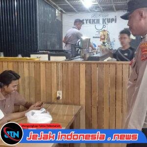 Patroli Malam Polsek Meurah Mulia, Polisi Imbau Warga Waspada Curanmor dan Jaga Kamtibmas
