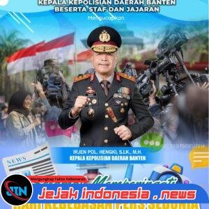 *Kapolda Banten Sampaikan Ucapan di Momentum Hari Kebebasan Pers Sedunia*