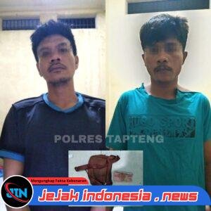 Polres Tapanuli Tengah Ringkus Dua Pelaku Jambret di Desa Aek Horsik