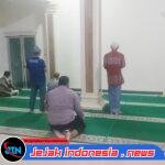 Suling, Bripka Tri & Bripka Heru Bhabinkamtibmas Subuhan Keliling bersama para toga,tomas,toda dan warga masyarakat di Masjid Jami Miftahussa’adah