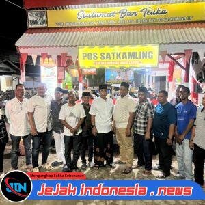 Kapolres Lhokseumawe Tinjau Pos Siskamling Pusong Lama, Dorong Peran Aktif Warga Jaga Kamtibmas