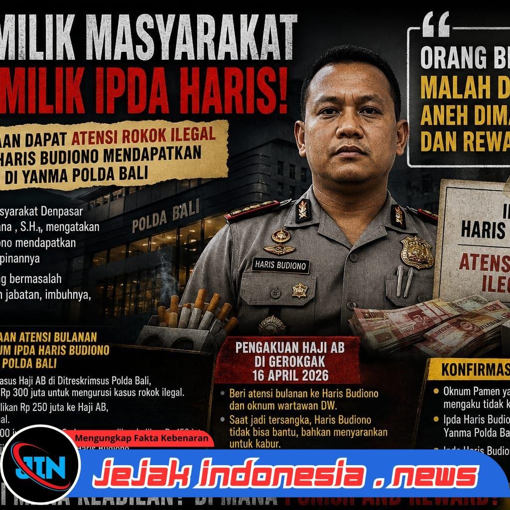 “Polri Milik Masyarakat, Bukan Milik Oknum: Dugaan Kasus Rokok Ilegal, Ipda Haris Budiono Justru Dapat Jabatan Baru”
