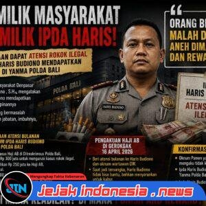 “Polri Milik Masyarakat, Bukan Milik Oknum: Dugaan Kasus Rokok Ilegal, Ipda Haris Budiono Justru Dapat Jabatan Baru”
