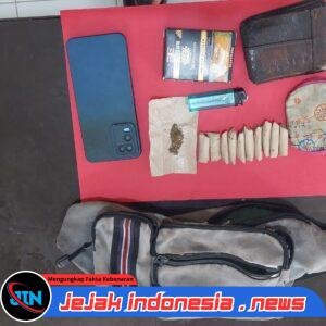 Unit Reskrim Polsek Lima Puluh Amankan Pelaku Kepemilikan Narkotika Jenis Ganja