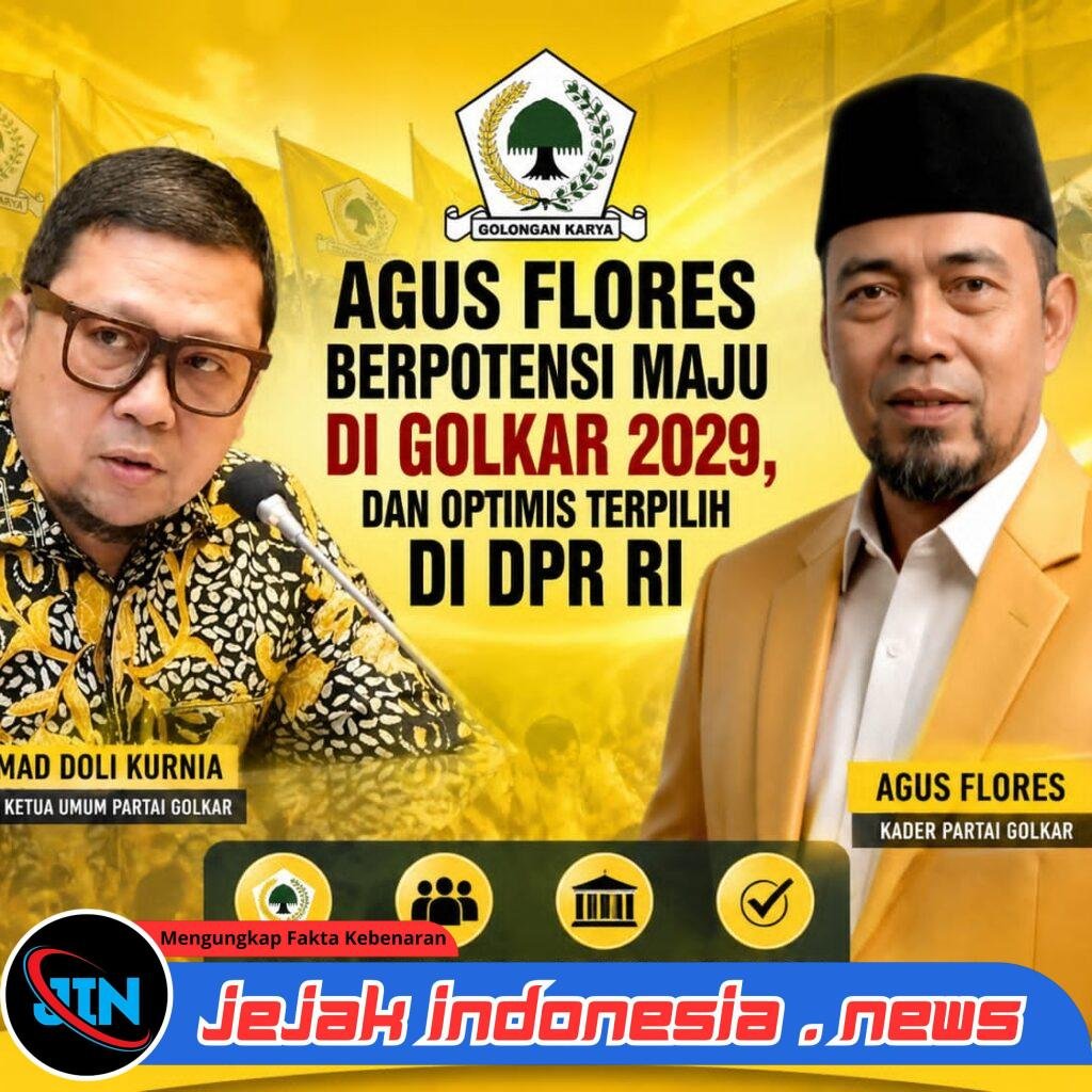 Restu Keluarga dan Jokowi Menguat, Agus Flores Didorong Maju DPR RI dari Golkar