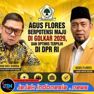 Restu Keluarga dan Jokowi Menguat, Agus Flores Didorong Maju DPR RI dari Golkar