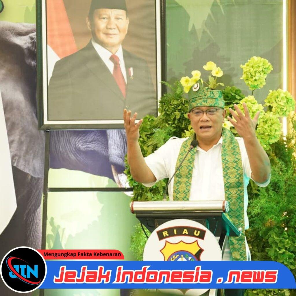 Berkunjung ke Mapolda Riau, Menteri Lingkungan Hidup Dorong Replikasi Green Policing Secara Nasional
